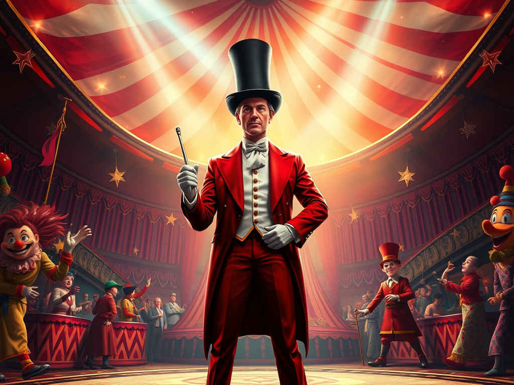 A Circus Ringmaster